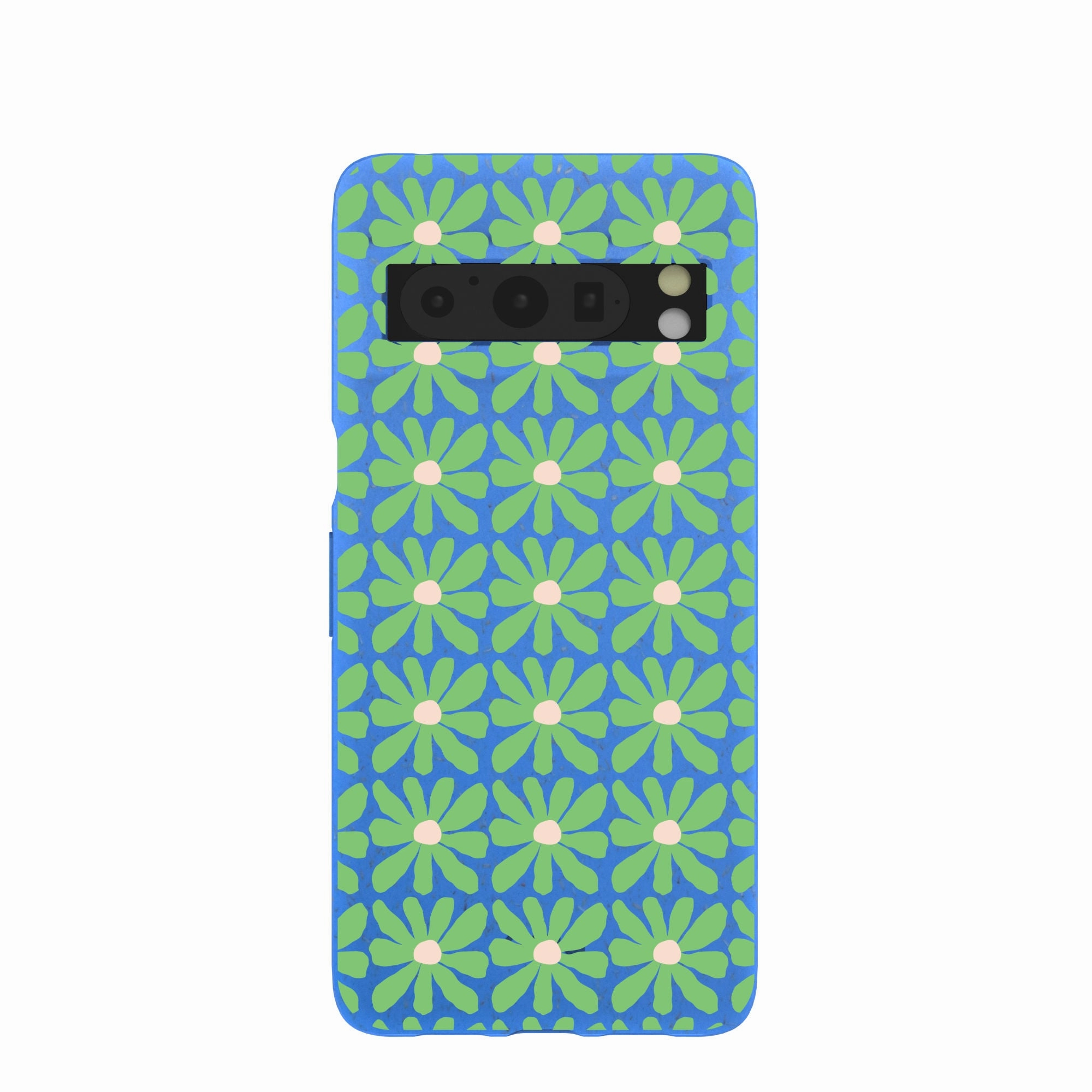 Electric Blue Flower Child Google Pixel 8 Pro Case Daily Essential Flexible Touch
