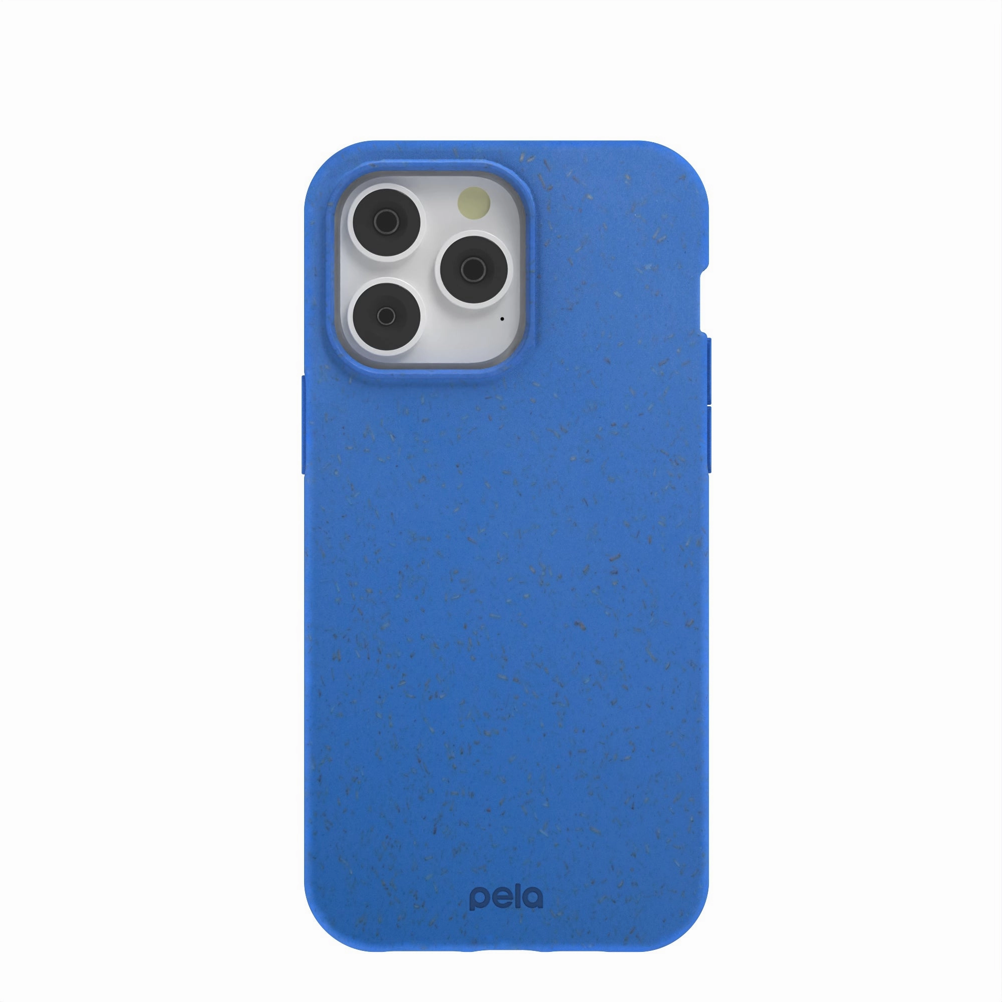 Electric Blue iPhone 14 Pro Max Case Comfort Shield Texture Flexible Edge