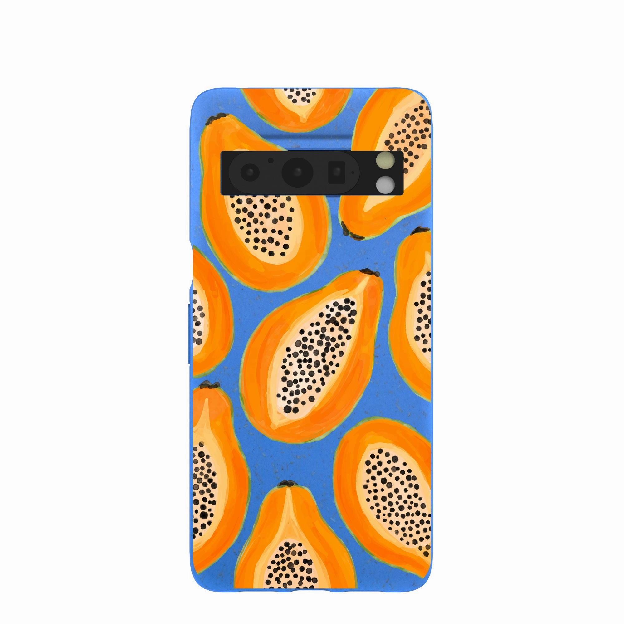 Electric Blue Juicy Papayas Google Pixel 8 Pro Case Smart Accessory Shock shield
