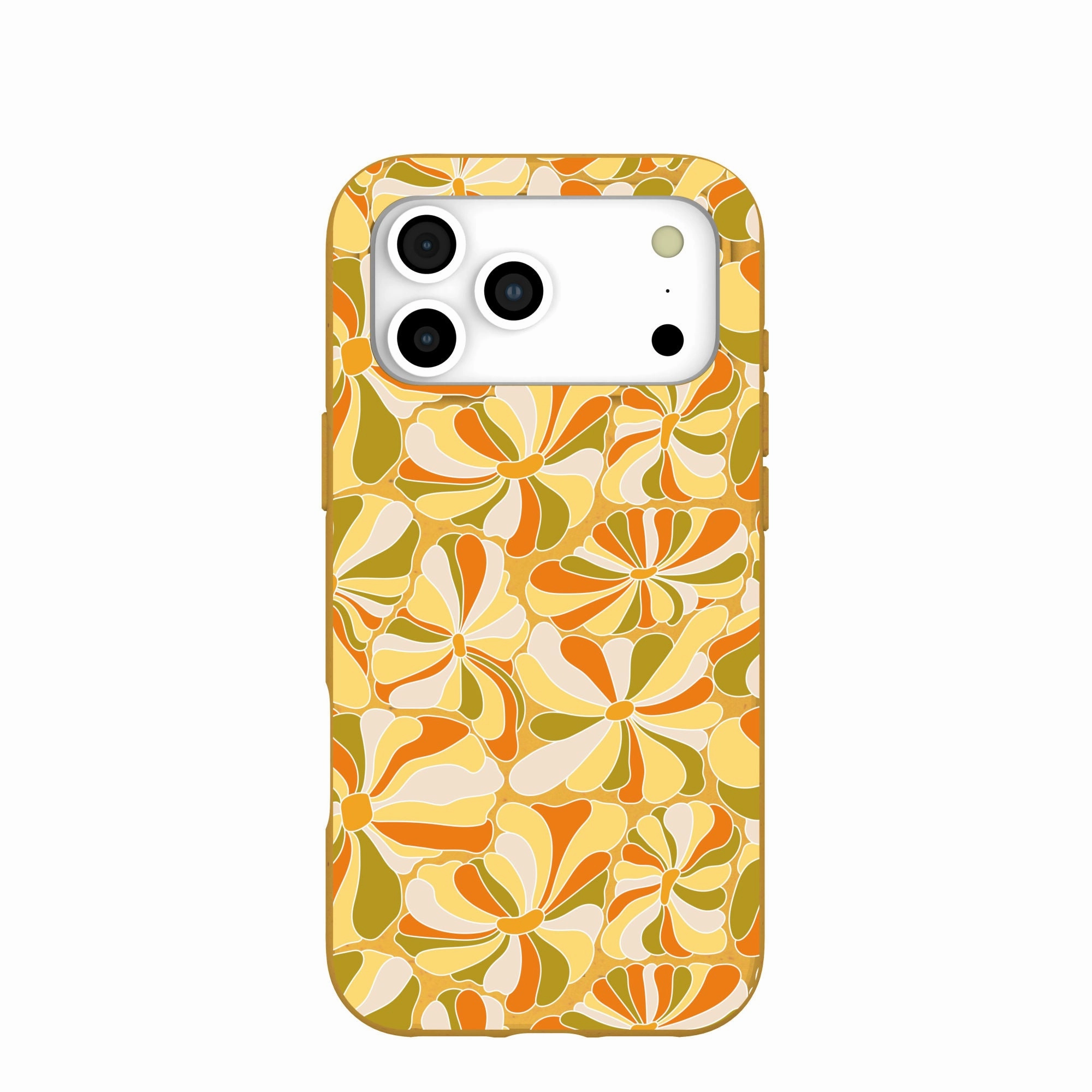 Hybrid Frame Honey Groovy Gardens iPhone 17 Pro Max Case