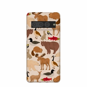 Seashell Wild Canada Google Pixel 7 Pro Case Easy Removal