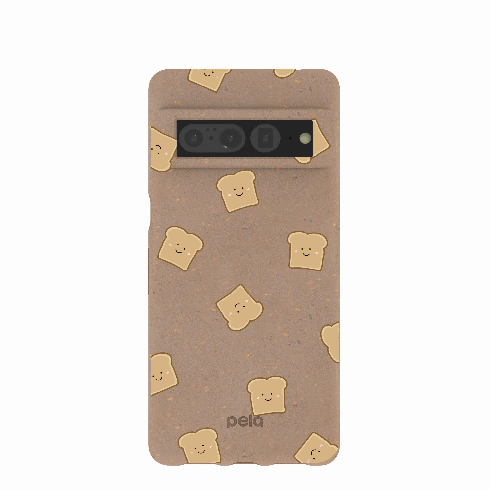 Chocolate Brown Mini Toast Google Pixel 7 Pro Case Classic Grip Handheld device