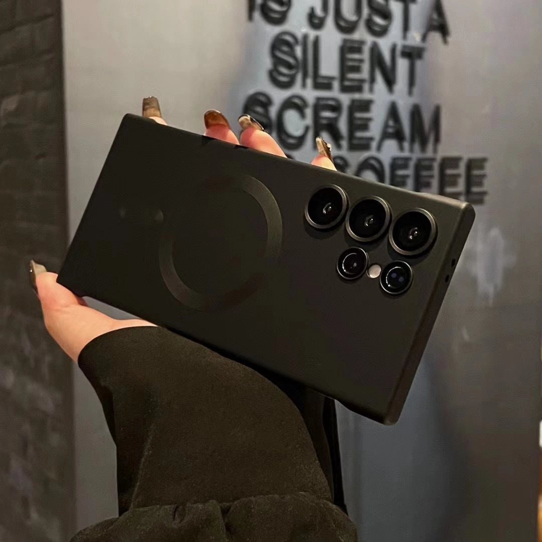 Elevate Slim Matte Borderless MagSafe Case - Samsung Soft Feel Modern Aesthetic