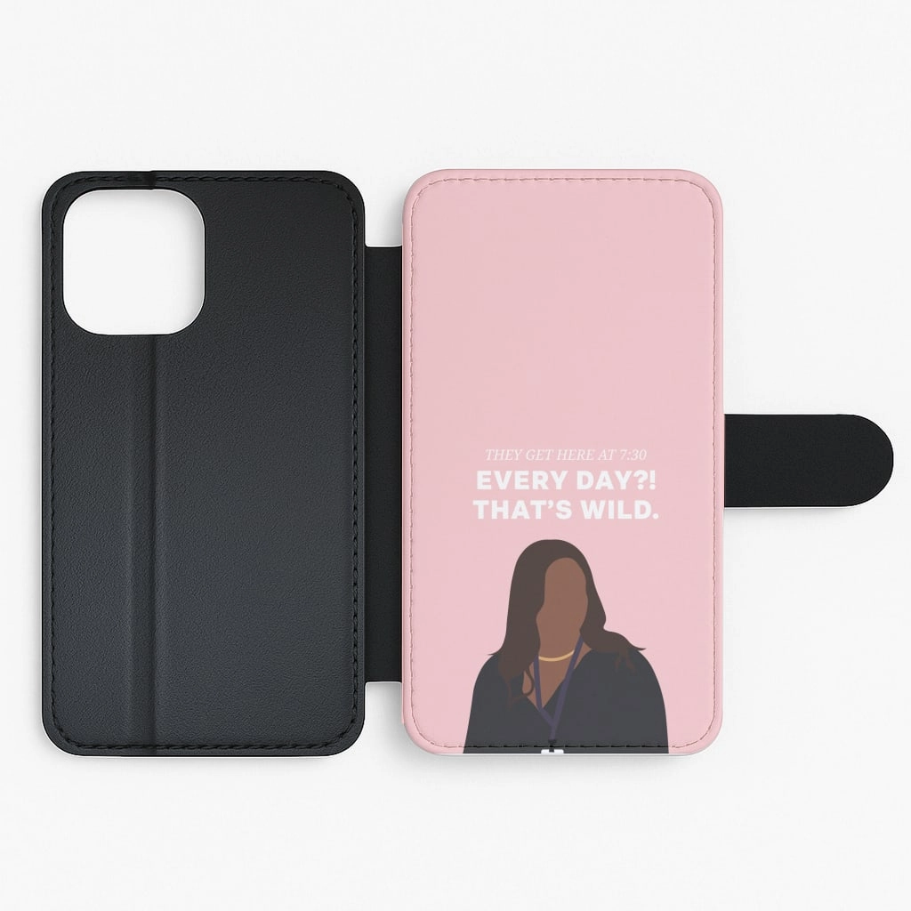 Every Day?! That's Wild Flip / Wallet Phone Case Smooth Feel