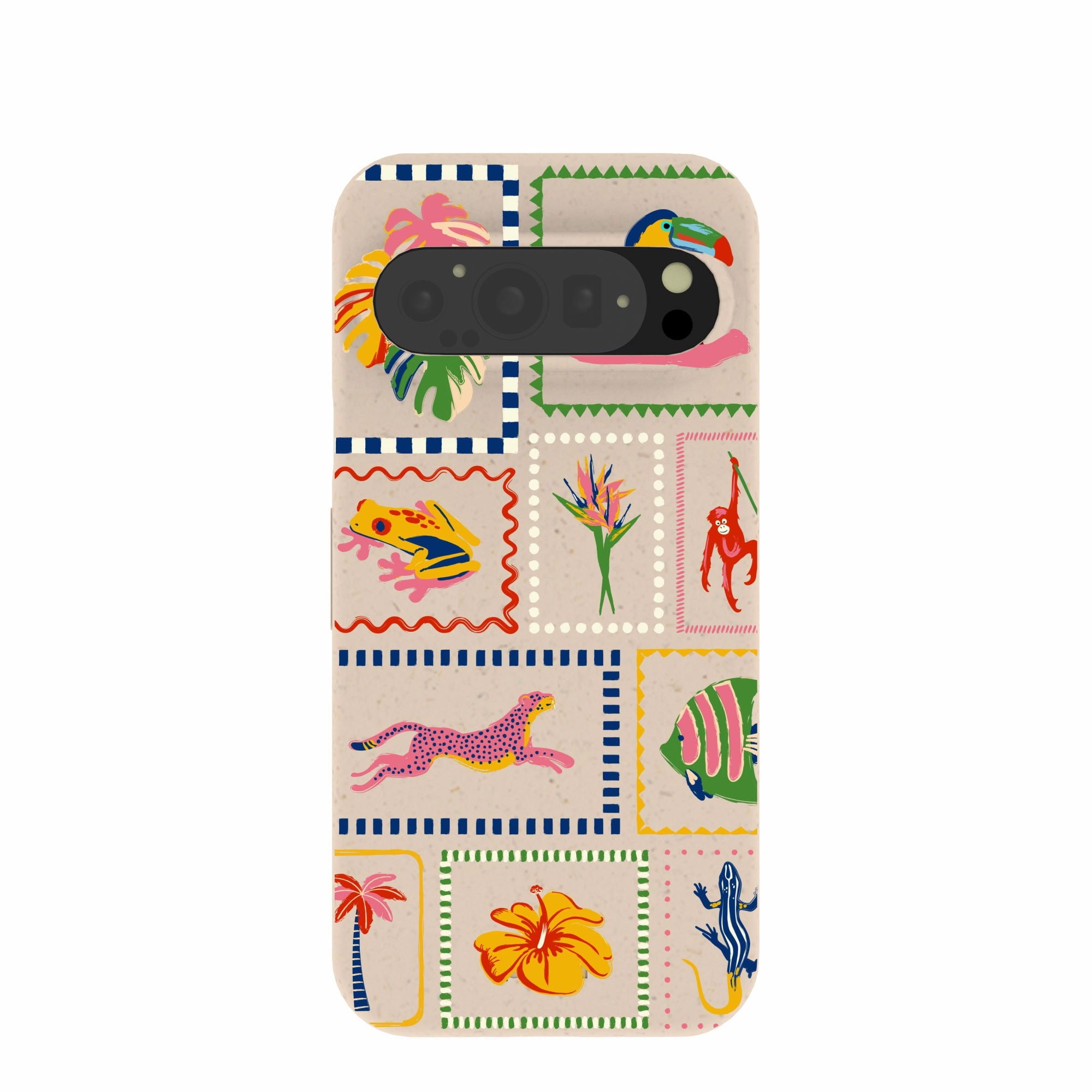 Seashell Tropical Paradise Google Pixel 9/9 Pro Case Everyday Use Flexible Pattern Texture