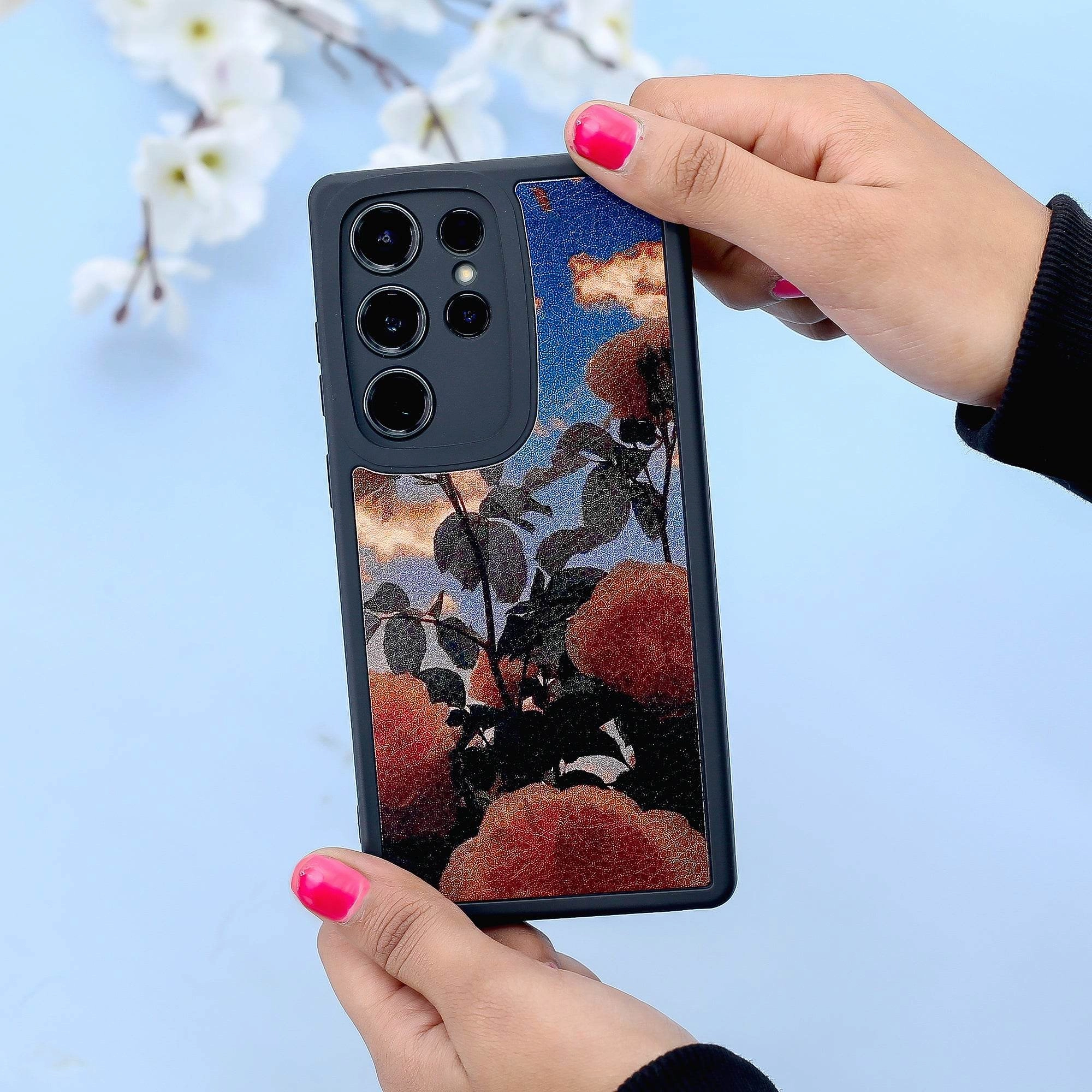 Mystical Floral Pattern Phone Case - Samsung Soft Shape