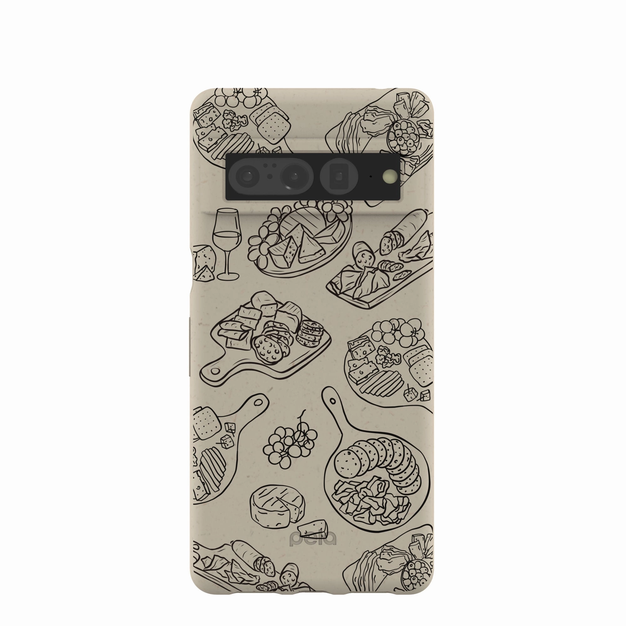 London Fog Charcuterie Boards Google Pixel 7 Pro Case Slim Texture Wireless Charging Compatible