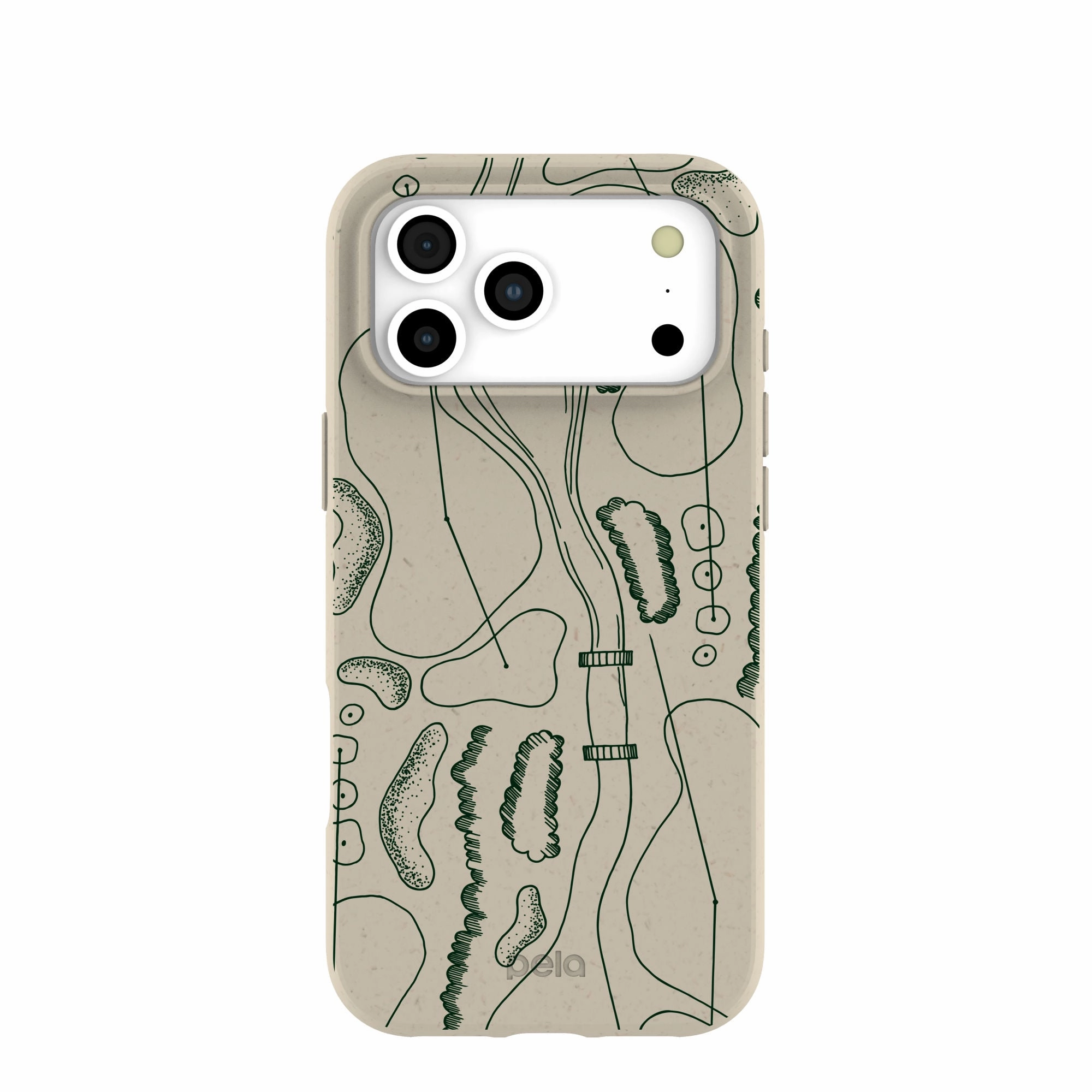 London Fog Golf Course iPhone 17 Pro Max Case Soft Edge