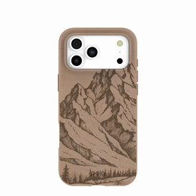 Lightweight Build Quality Polished Surface Chocolate Brown Silent Summit iPhone 17 Pro Max Case
