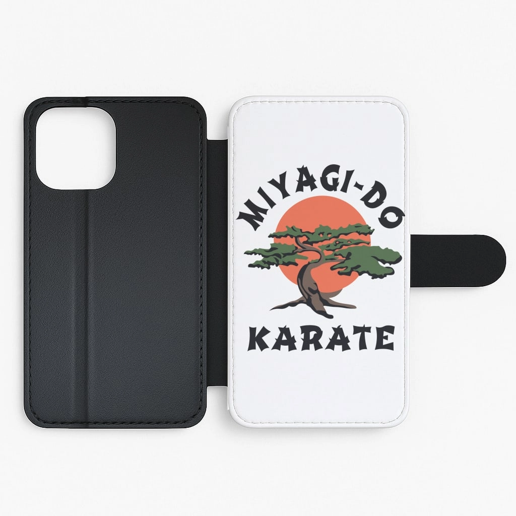 Polished Surface Texture Smooth Texture Miyagi-do Karate - C Kai Flip / Wallet Phone Case