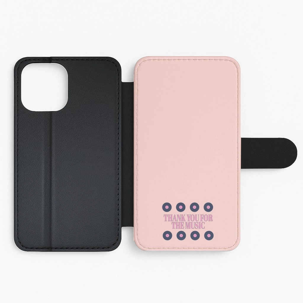 Thank You For The Music - Mamma Mia Flip / Wallet Phone Case Modern feature