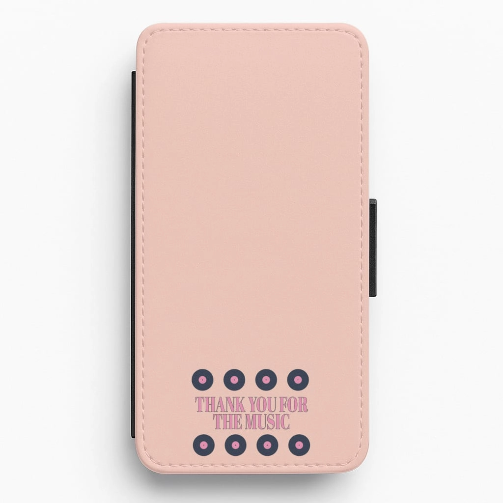 Everyday Function Comfort Edge Thank You For The Music - Mamma Mia Flip / Wallet Phone Case
