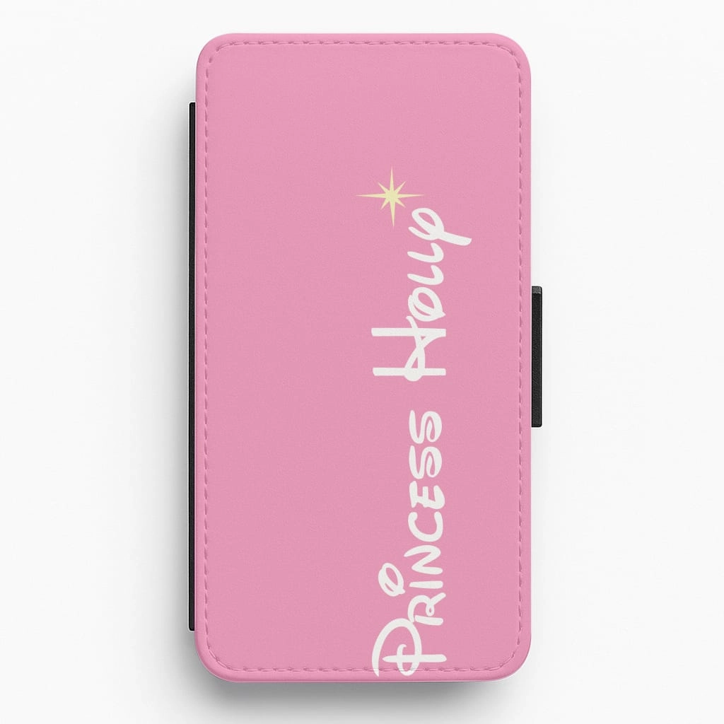 Durable Look Princess - Personalised Fairytale Flip / Wallet Phone Case