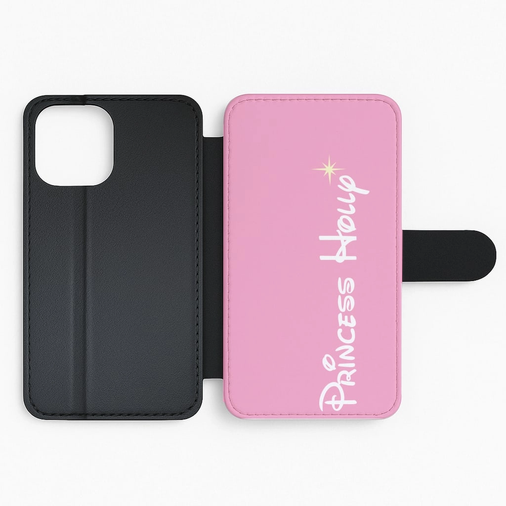 Elegant Detail Princess - Personalised Fairytale Flip / Wallet Phone Case