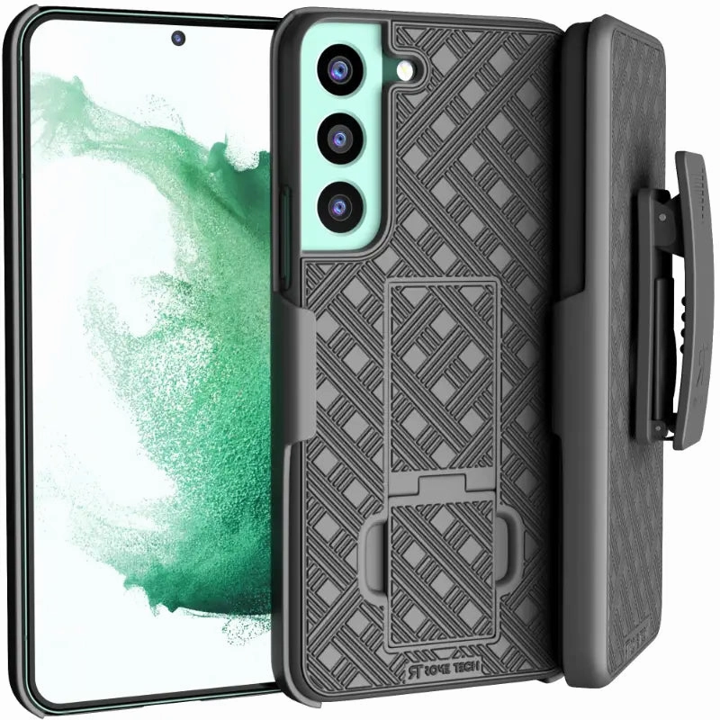 Soft Edge Detail Samsung Galaxy S22 Plus Belt Clip Holster Phone Case
