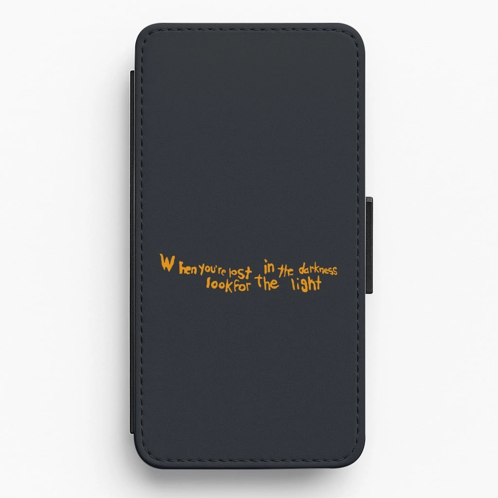 Flip / Wallet Phone Case Daily Grip soft look