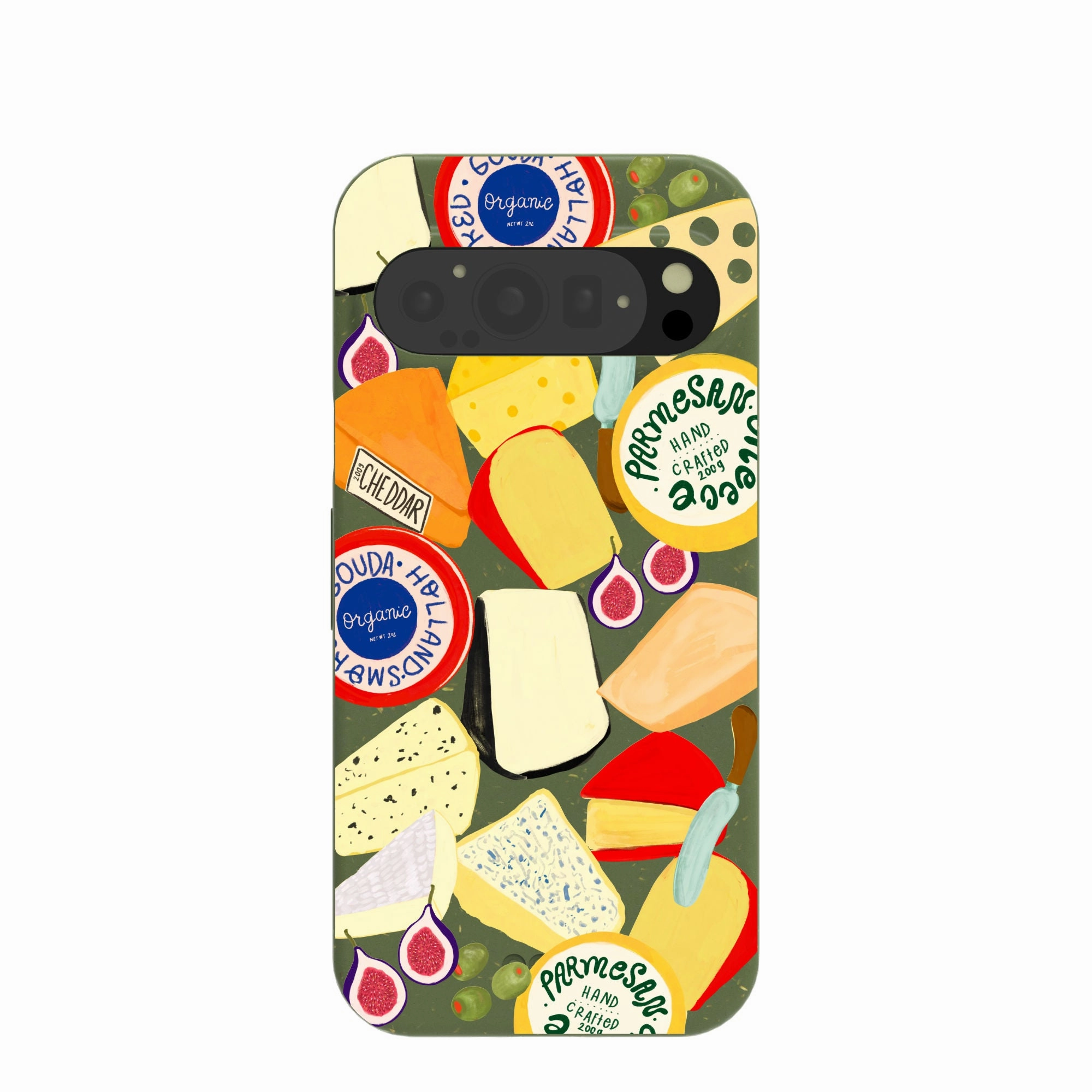 Flexible Detail Forest Floor Cheese Spread Google Pixel 9/9 Pro Case