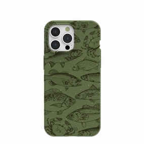 Forest Floor Fishing Lodge iPhone 15 Pro Max Case Gift Choice Handy Use
