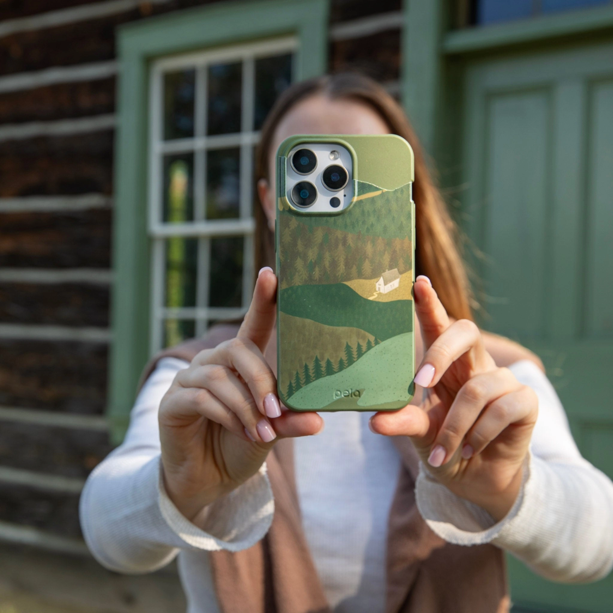 Flexible Layer Design Enhanced Comfort Forest Floor Mountain Nest iPhone 17 Pro Max Case