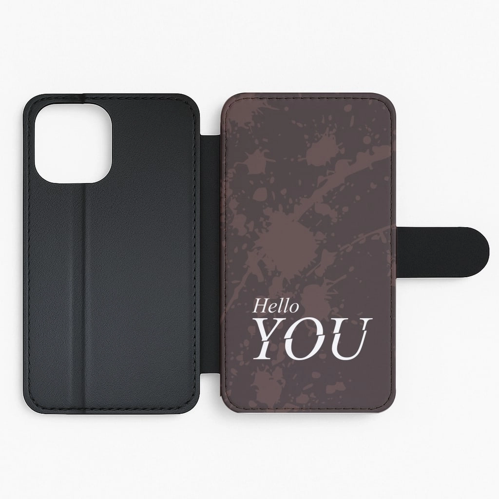 Chic Accessory Hello You Flip / Wallet Phone Case