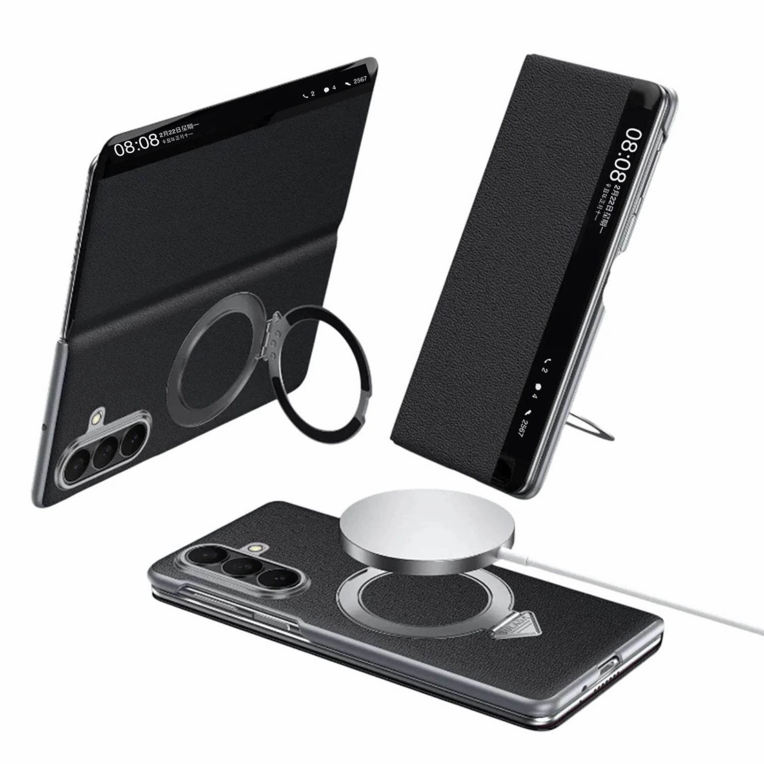 Fusion Clasp Flip Case Ergonomic Feel