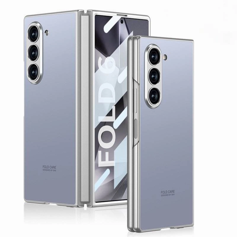 Galaxy Z Fold Series Deluxe Matte Robust Frame Case Versatile Accessory Hard Shell