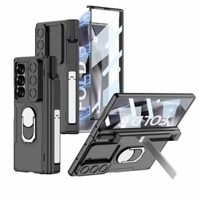 Galaxy Z Fold Series Innovative Folding Hinge Magnetic Bracket Case Bold Look