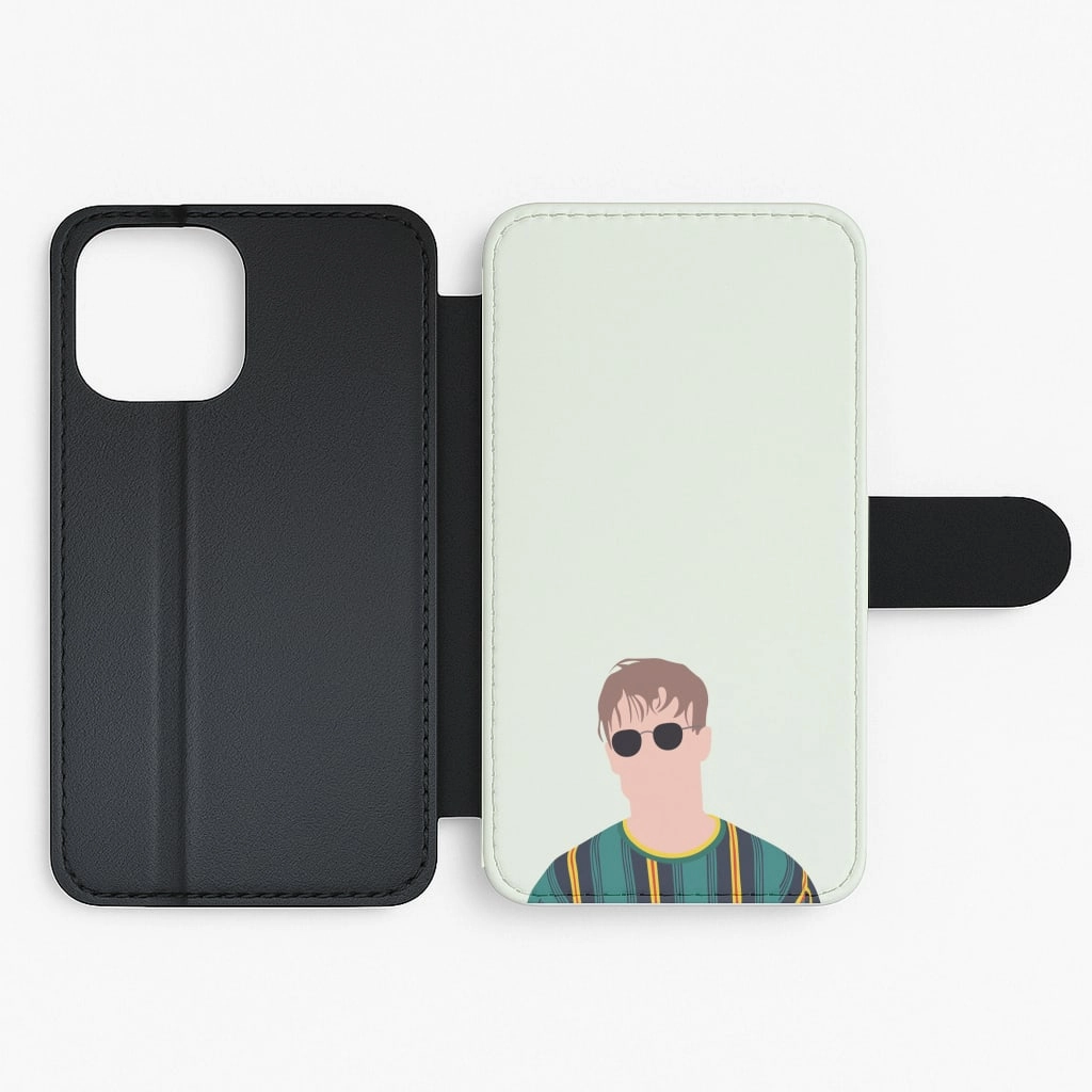 Matte Build Elegant Accent Glasses - Fender Flip / Wallet Phone Case