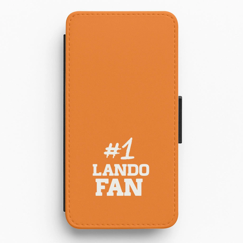 #1 Lando Fan Flip / Wallet Phone Case Protective Layer