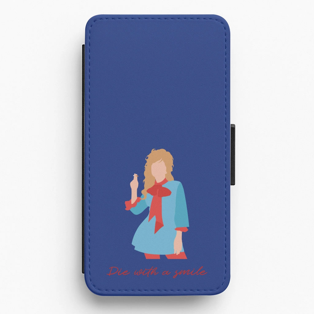 Gaga Die With A Smile Flip / Wallet Phone Case Light Structure