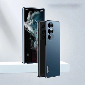 Compact Feel Strong Frame Galaxy S25 Series Luxury Magnetic Metal Frame Case