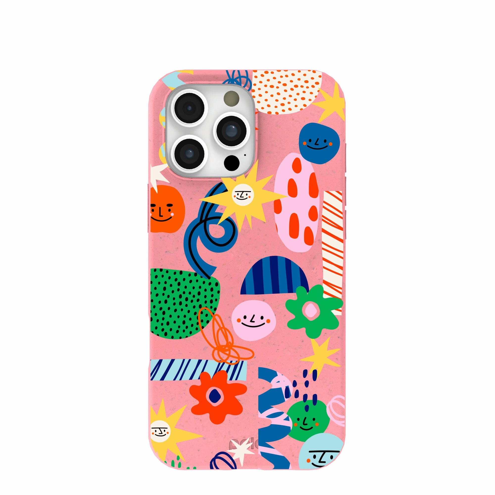 Bubblegum Pink Daydreaming iPhone 16 Pro Max Case Soft touch finish Vivid Gradient