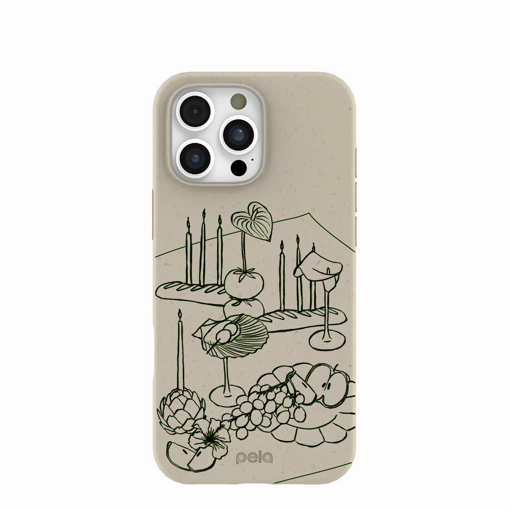 Hard Plastic Sleek Finish London Fog A Soiree iPhone 16 Pro Max Case