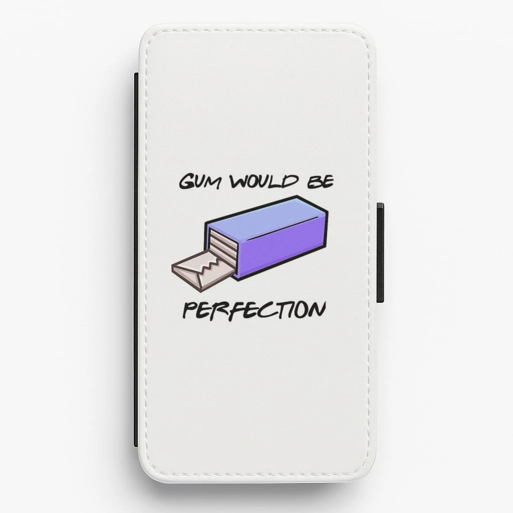 Protective Texture Finish Gum Would Be Perfection - Friends Flip Wallet Phone Case