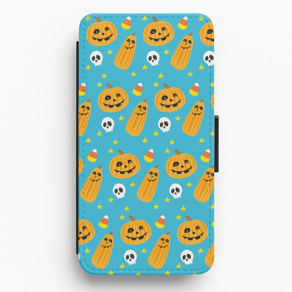 Halloween Pattern 1 Flip / Wallet Phone Case Modern Design