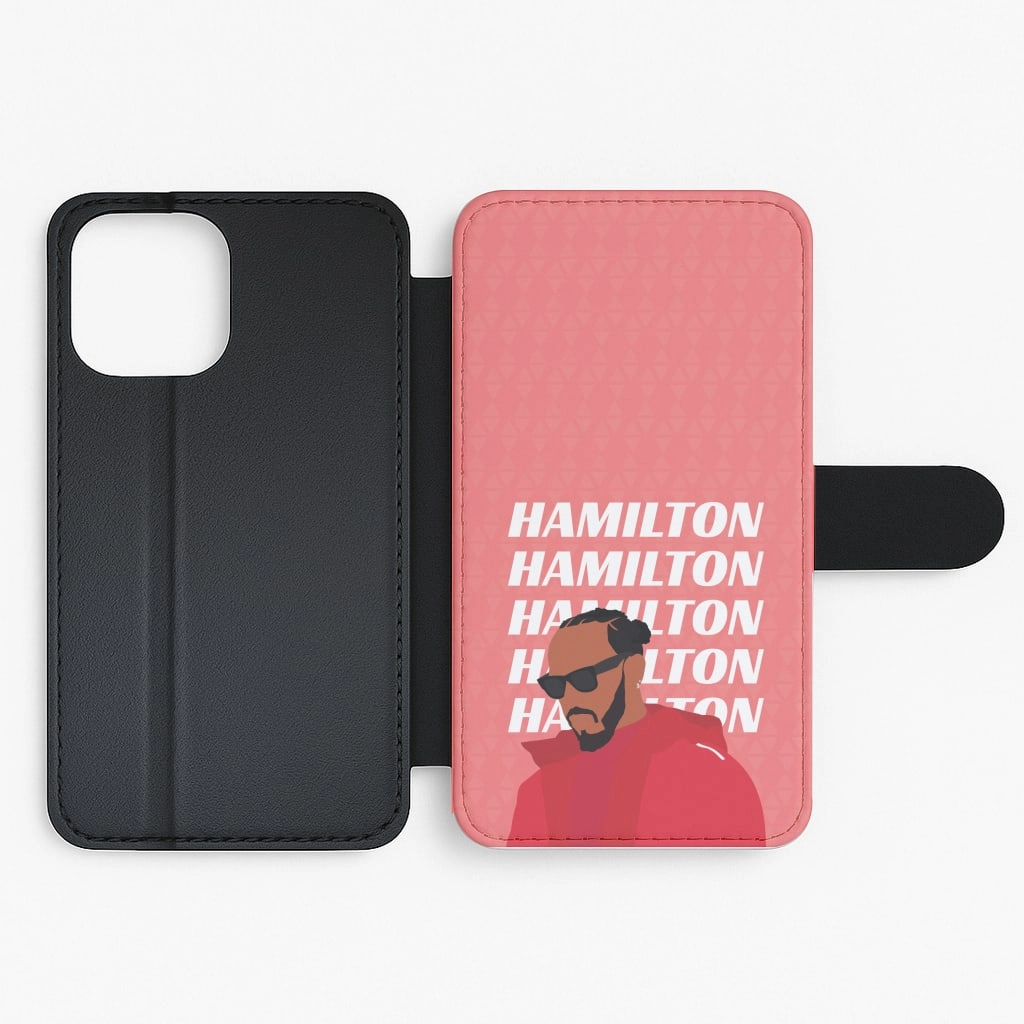 Hamilton 2025 Flip / Wallet Phone Case Minimal Design
