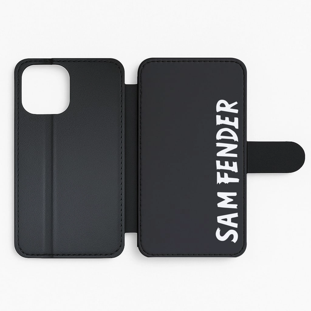 Fender Vertical Flip / Wallet Phone Case Durable Protection Layer Matte Edge