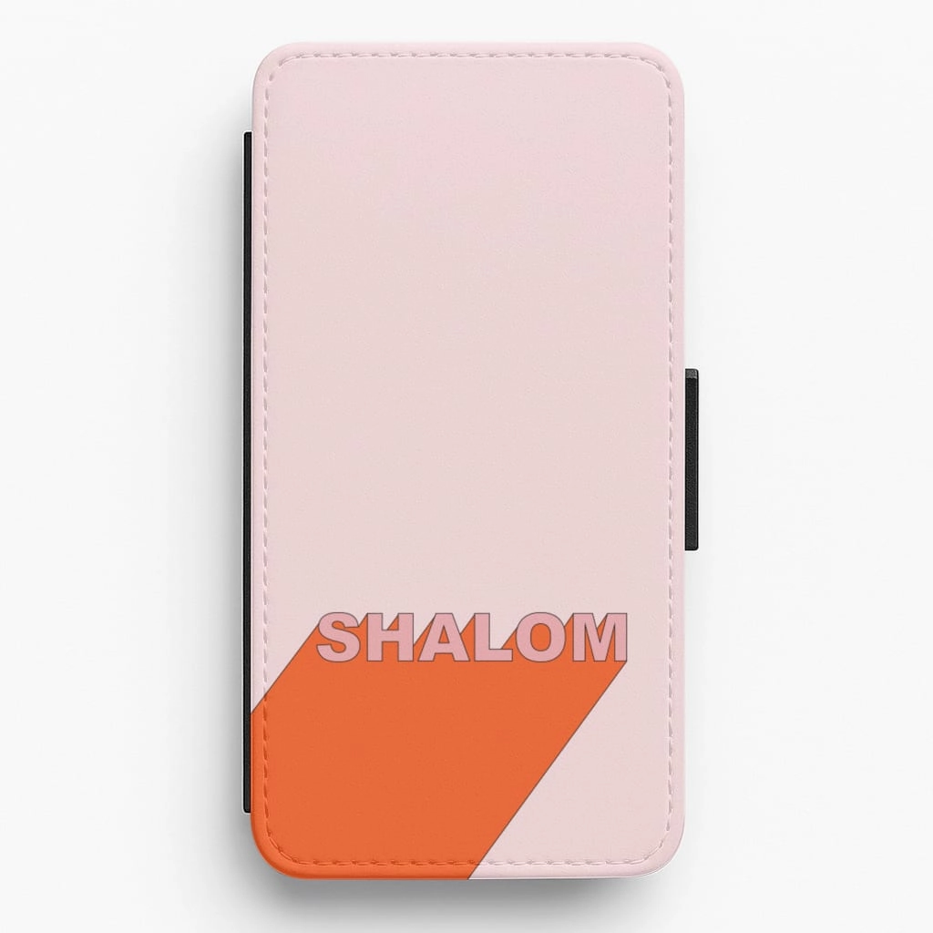 Hybrid Material Protective Shell Shalom - FND Flip / Wallet Phone Case