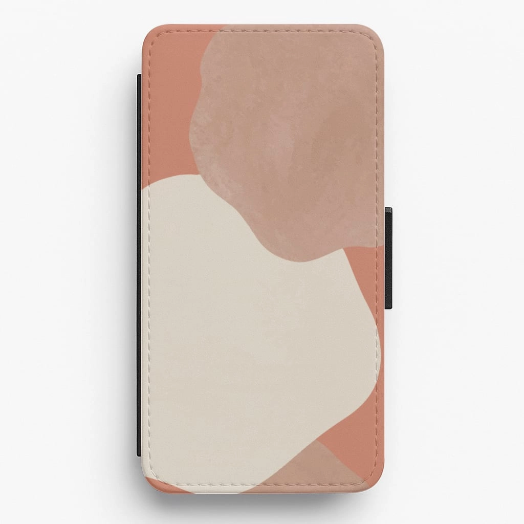 Abstract Pattern XIV Flip / Wallet Phone Case Colorful Finish Soft edges
