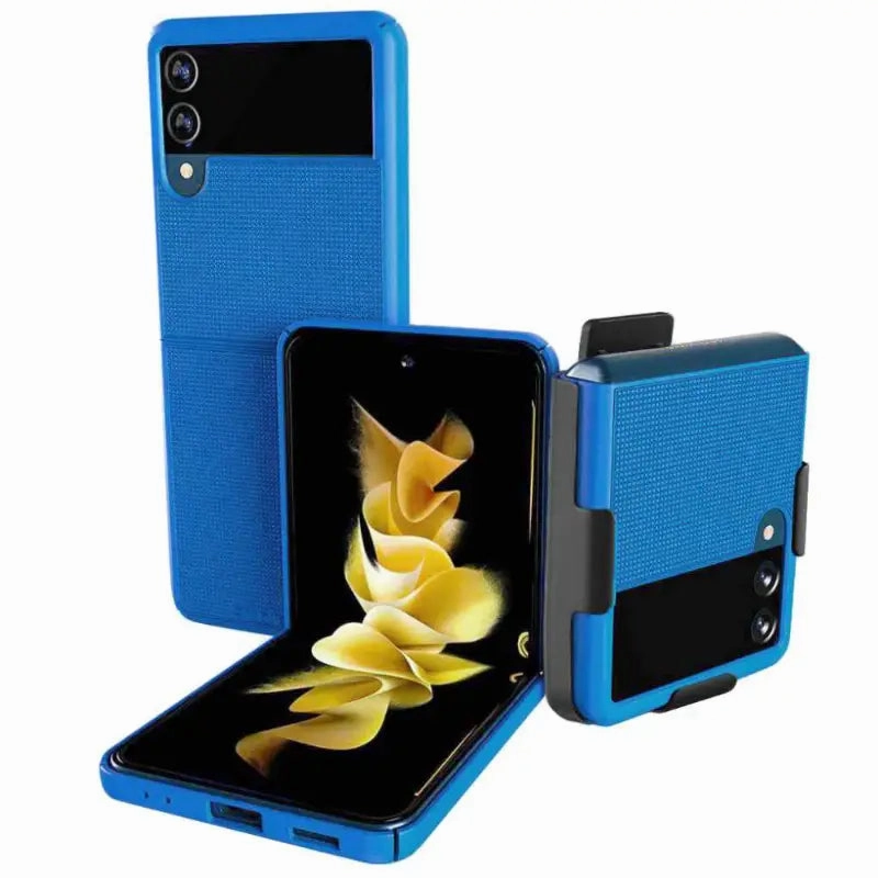 Samsung Galaxy Z Flip 3 Belt Clip Holster Phone Case Shock Frame