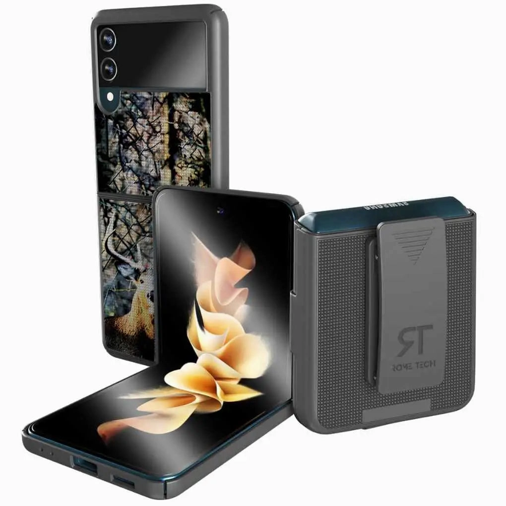 Samsung Galaxy Z Flip 3 Belt Clip Holster Phone Case Durable Surface