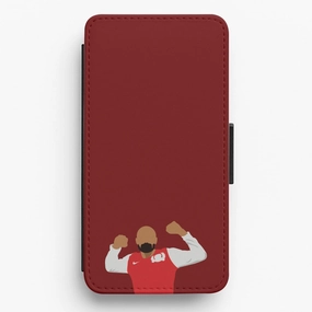 Henry - Football Flip / Wallet Phone Case high quality build