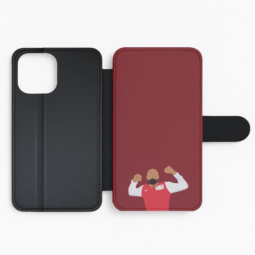 Henry - Football Flip / Wallet Phone Case Soft Surface Design Flexible Shell