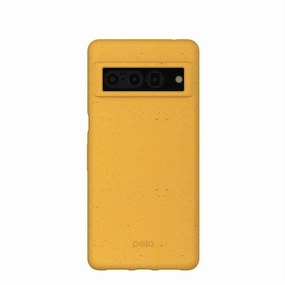 metal frame Luxury Texture Honey Google Pixel 7 Pro Phone Case