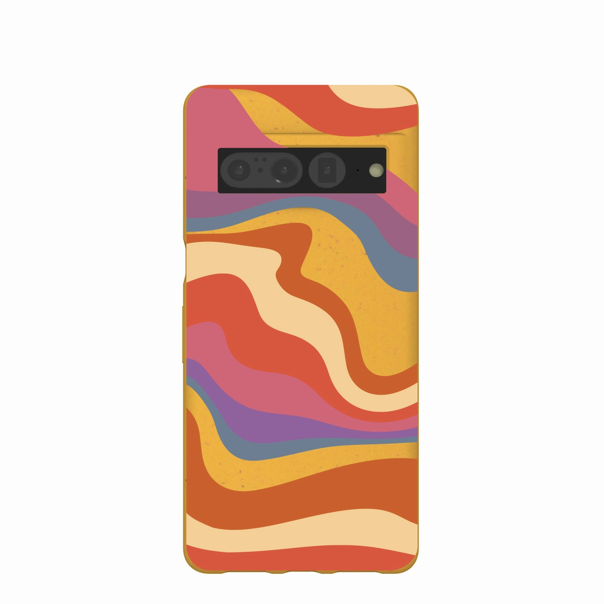 Honey Liquid Sunset Google Pixel 7 Pro Case Vibrant Finish