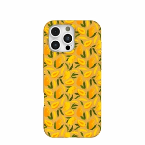 Honey Mini Mangoes iPhone 16 Pro Max Case Smooth Shield Protective Texture Finish