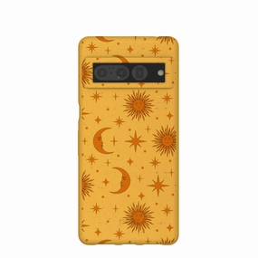 Honey Sun and Moon Google Pixel 7 Pro Case Refined Style
