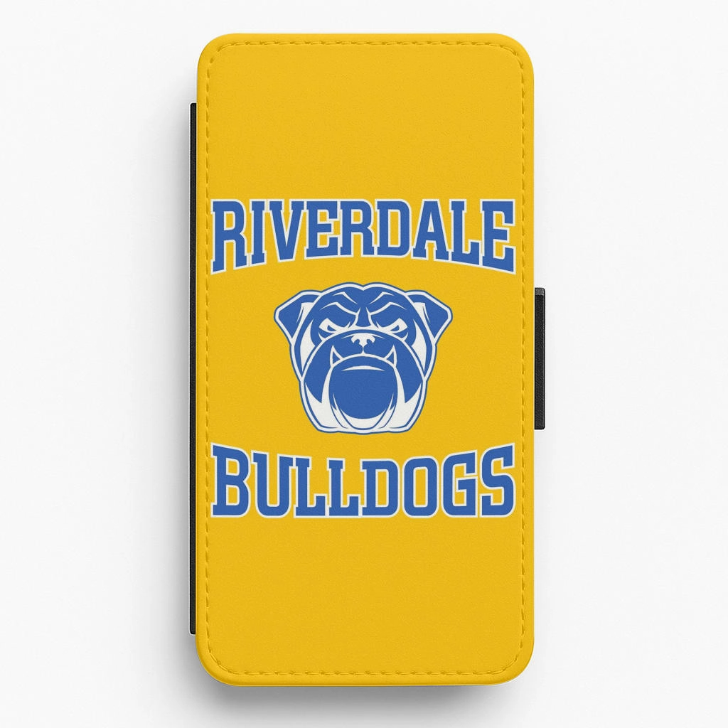 Elegant Texture Layer Riverdale Bulldogs Flip / Wallet Phone Case