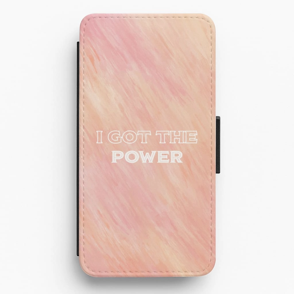 Comfort Layer Texture Phone Accessory I Got The Power - Little Mix  Flip / Wallet Phone Case