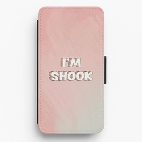 I'm Shook - James Charles Flip / Wallet Phone Case Hybrid Material